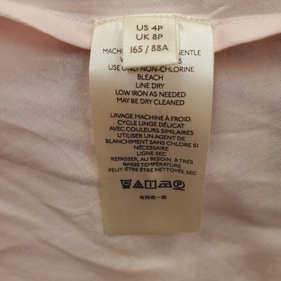 Anthropologie Maeve Midi Dress 4P Carla Yellow Geometric Midi Wrap Tie Waist - Picture 10 of 11